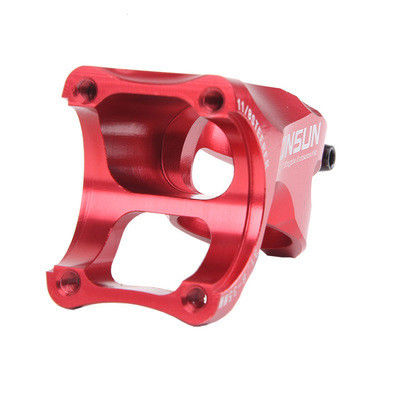 Đỏ 2021 MTB Hợp kim thân màu 31.8/35 * 70mm 17 độ cho XC AM tay lái xe đạp đường