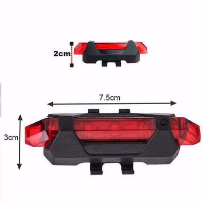 Đèn phía trước Đèn phía sau USB LED Đèn xe đạp có thể sạc lại Đèn xe đạp cho xe đạp núi