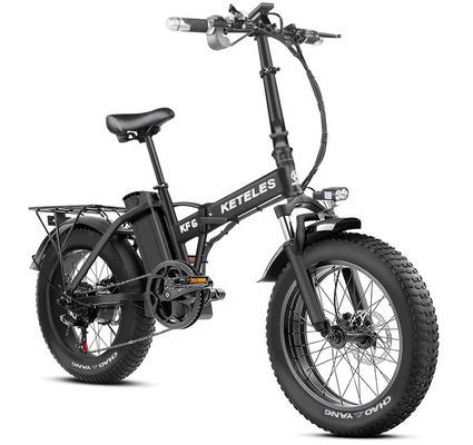 2024 trực tiếp 20x4.0 Inch Fat Lốp gấp E-bike 1000W với 7 tốc độ Gears Motor Hub phía sau