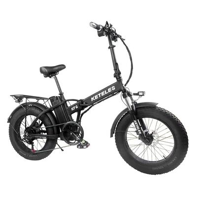 2024 trực tiếp 20x4.0 Inch Fat Lốp gấp E-bike 1000W với 7 tốc độ Gears Motor Hub phía sau