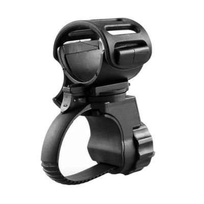 360 độ quay trước đèn clip Clamp cho xe đạp Đen cao su ABS xây dựng