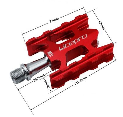 Đang DU Đang siêu nhẹ Đang xe đạp MTB Đường gấp Xe đạp CNC Pedal Foot 2021 Sản phẩm