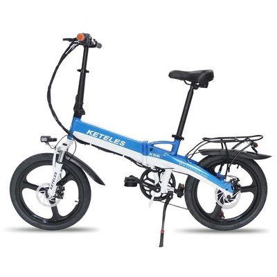 Xe đạp điện 48V 350W 10AH với khung gấp 20 inch và phạm vi 31-60km mỗi công suất