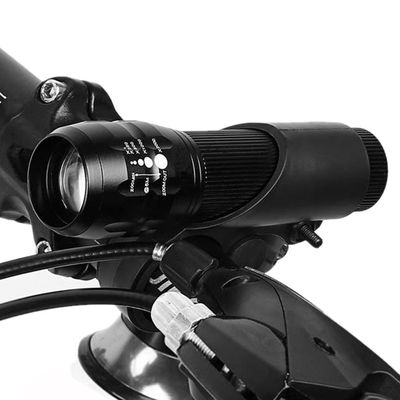 3 trong 1 USB sạc lại đèn LED chống nước siêu sáng Zoom đèn pha phía sau ánh sáng 50g trọng lượng