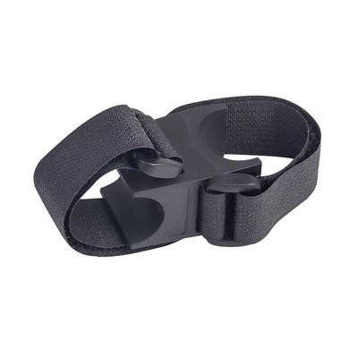 Đèn đèn pin xe đạp màu đen LED Rotation Bracket Flashlight Stand for 28-40mm Bike Light