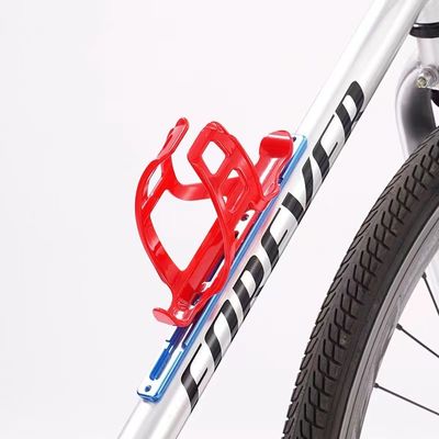 Silver Bicycle Bottle Holder Extender với Adapter chuồng chai xe đạp bằng hợp kim điều chỉnh