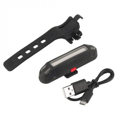 Đèn đèn LED đuôi xe đạp có thể sạc lại USB cho ABS PC Đặt chỗ ngồi