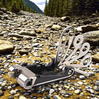18 trong 1 Thiết bị sửa chữa xe đạp Sết khung vít Hexagon Chìa khóa Hex Spoke Removal Tool Essential Bike 280g