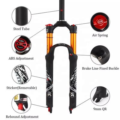 Carbon-Material MTB Xe đạp Air Shock Forks cho xe đạp BMX 26/27.5/29 Inch vào năm 2024