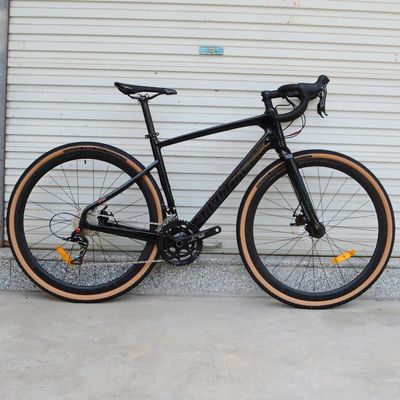Carbon Frame Gravel Bike 700C*40C 11 tốc độ APEX phanh đĩa thủy lực cho đua đường bộ