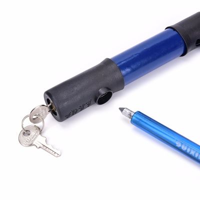 An toàn cao Đen Đỏ Xe đạp U khóa chuỗi cho xe máy Đạp xe cáp khóa JWA Ulock