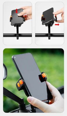 Máy di động ABS kiểu phim hoạt hình Thang máy điều hướng Bracket Dashboard Bộ phụ kiện cầm điện thoại