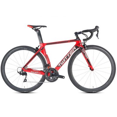 16 Speed Carbon Road Bike R2000-700C Full Carbon Fiber Xe đạp đua với chiều dài 1,7m