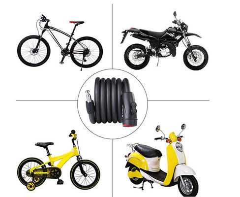 2022 Khóa dây cáp thép chống trộm xe đạp Khóa an ninh di động cho xe đạp MTB núi