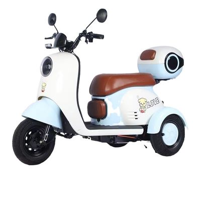 600W động cơ sức mạnh 3 bánh xe tay ga cho người lớn phía sau Hub vị trí động cơ pin tích hợp