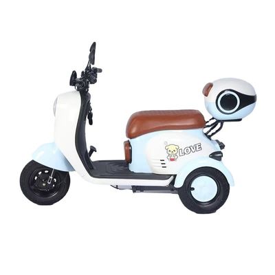 600W động cơ sức mạnh 3 bánh xe tay ga cho người lớn phía sau Hub vị trí động cơ pin tích hợp