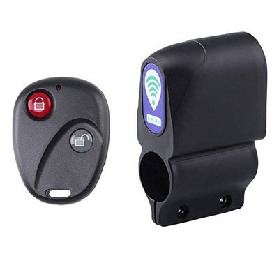 Cảnh báo rung động điều khiển từ xa không dây 110db cho hệ thống bảo vệ chống trộm xe đạp