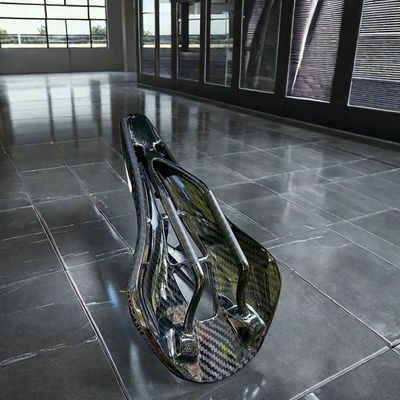 Đạp xe núi thiết yếu 3D in saddle xe đạp đường bằng sợi cacbon với thiết kế rỗng