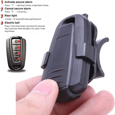 COB Nguồn ánh sáng sáng không dây điều khiển từ xa báo động chống trộm xe đạp với âm thanh 110dB