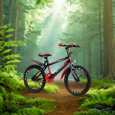 Xe đạp núi 18/20/22/24 inch dành cho trẻ em tốc độ đơn và 7-Speed High Carbon Steel cho bé trai và bé gái