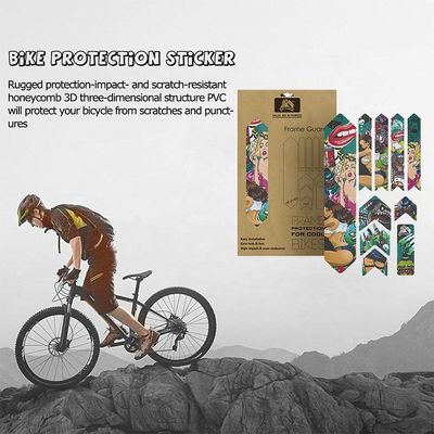 Đèn dán xe đạp PVC để bảo vệ khung MTB chống trượt và thiết kế xe đạp đường tùy chỉnh