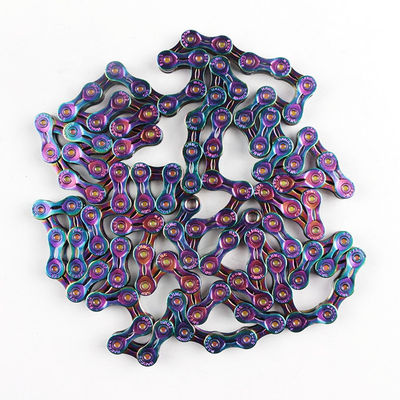 Full Hollow Stainless Steel Bike Chain cho năm 2021 SUMC 9/10/11/12 Speed Rainbow Bike