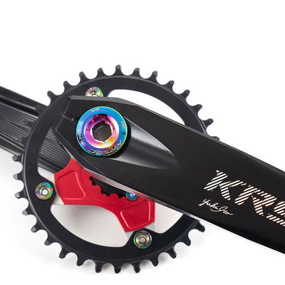 Danh mục CRANK 2021 Các bộ phận xe đạp nhôm đầy màu sắc M18/M20 MTB Crankset Cover Screw