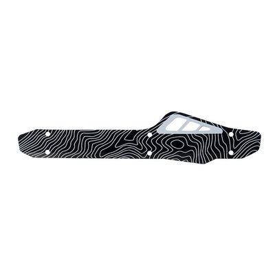 MTB Bicycle Frame Chain Guard Protector màu đen 26x6.3x0.07cm cho xe đạp và xe đạp