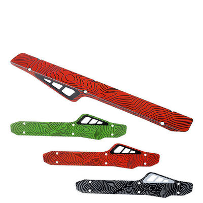 MTB Bicycle Frame Chain Guard Protector màu đen 26x6.3x0.07cm cho xe đạp và xe đạp